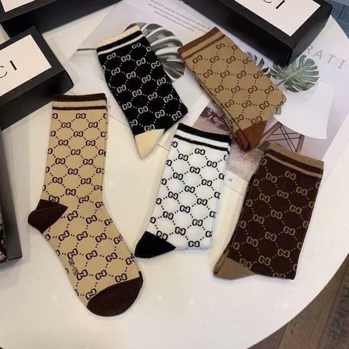 Meias Gucci 5 Pares