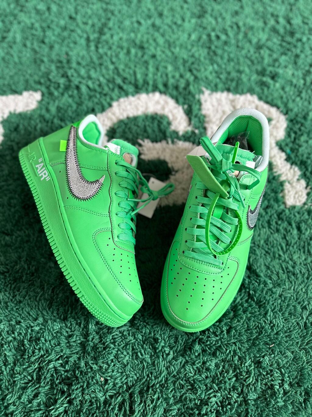 Tênis Nike Air Force 1 Low Off-White Brooklyn Green