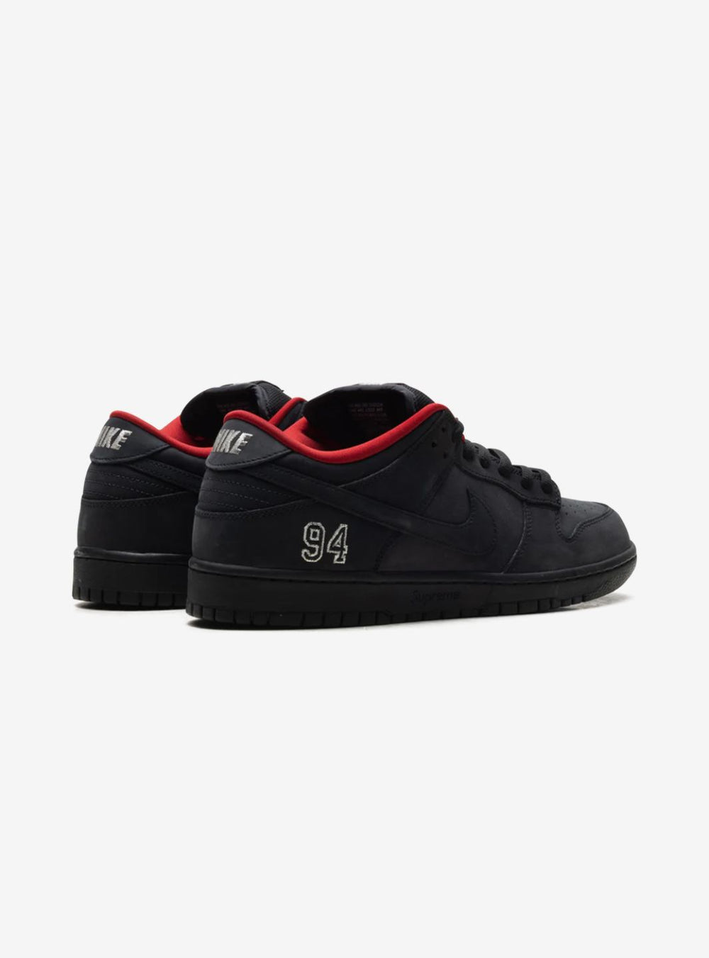 Supreme x Nike SB Dunk Low 94 Black FW25-W2