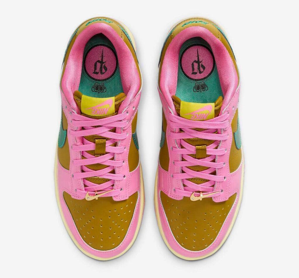 Nike Dunk Low x Parris Goebel "Playful Pink" Rosa