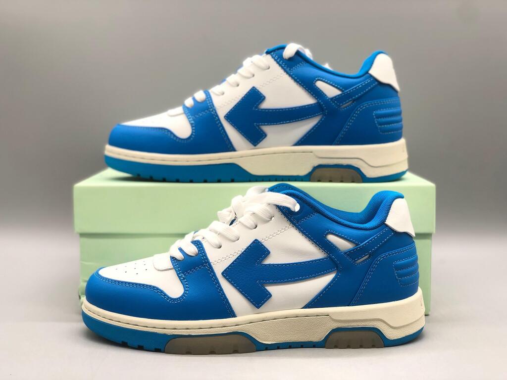 Tênis Off-White Tops White Blue
