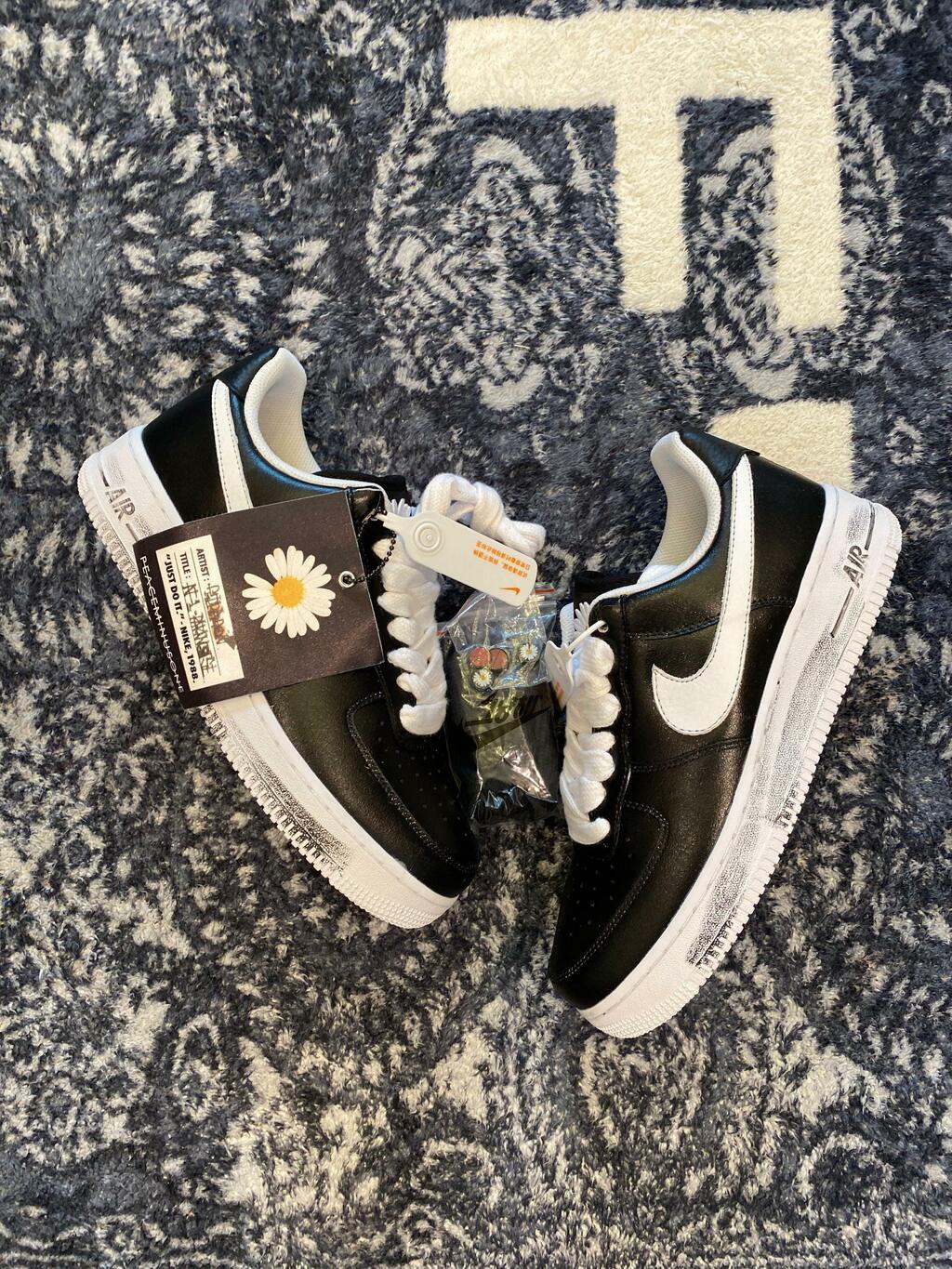 G-Dragon x Nike Air Force 1 Peaceminusone Paranoise Black