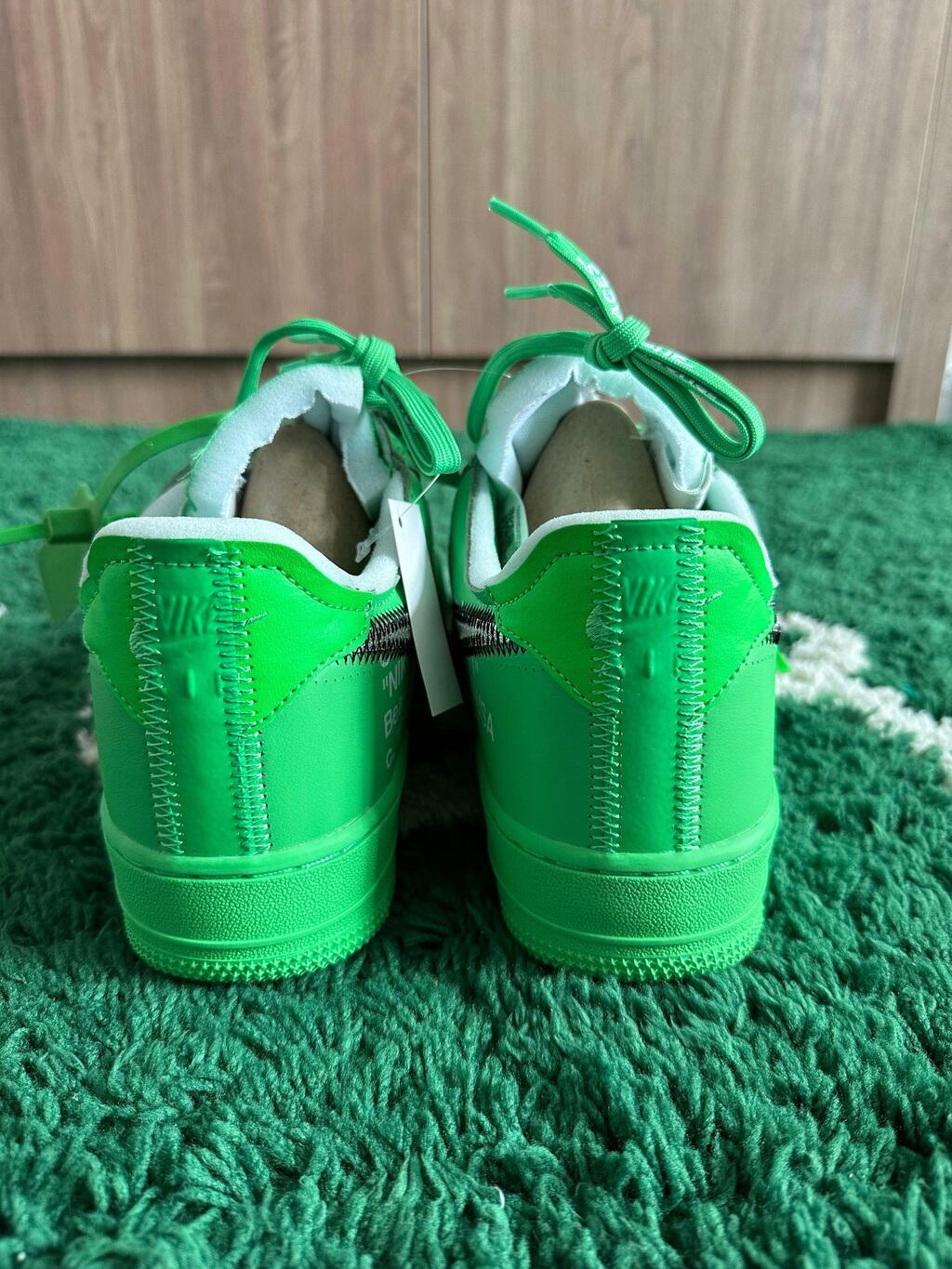 Tênis Nike Air Force 1 Low Off-White Brooklyn Green