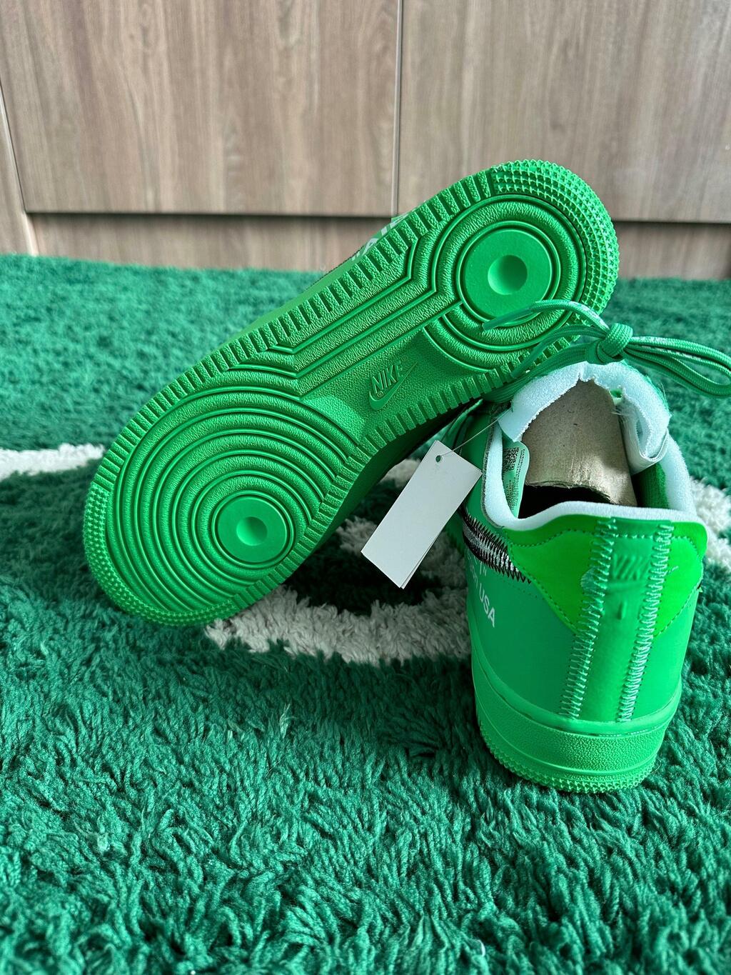 Tênis Nike Air Force 1 Low Off-White Brooklyn Green