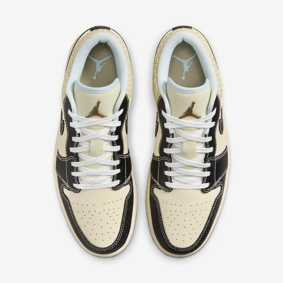 Nike Air Jordan 1 Low SE Coconut Milk Black Muslin