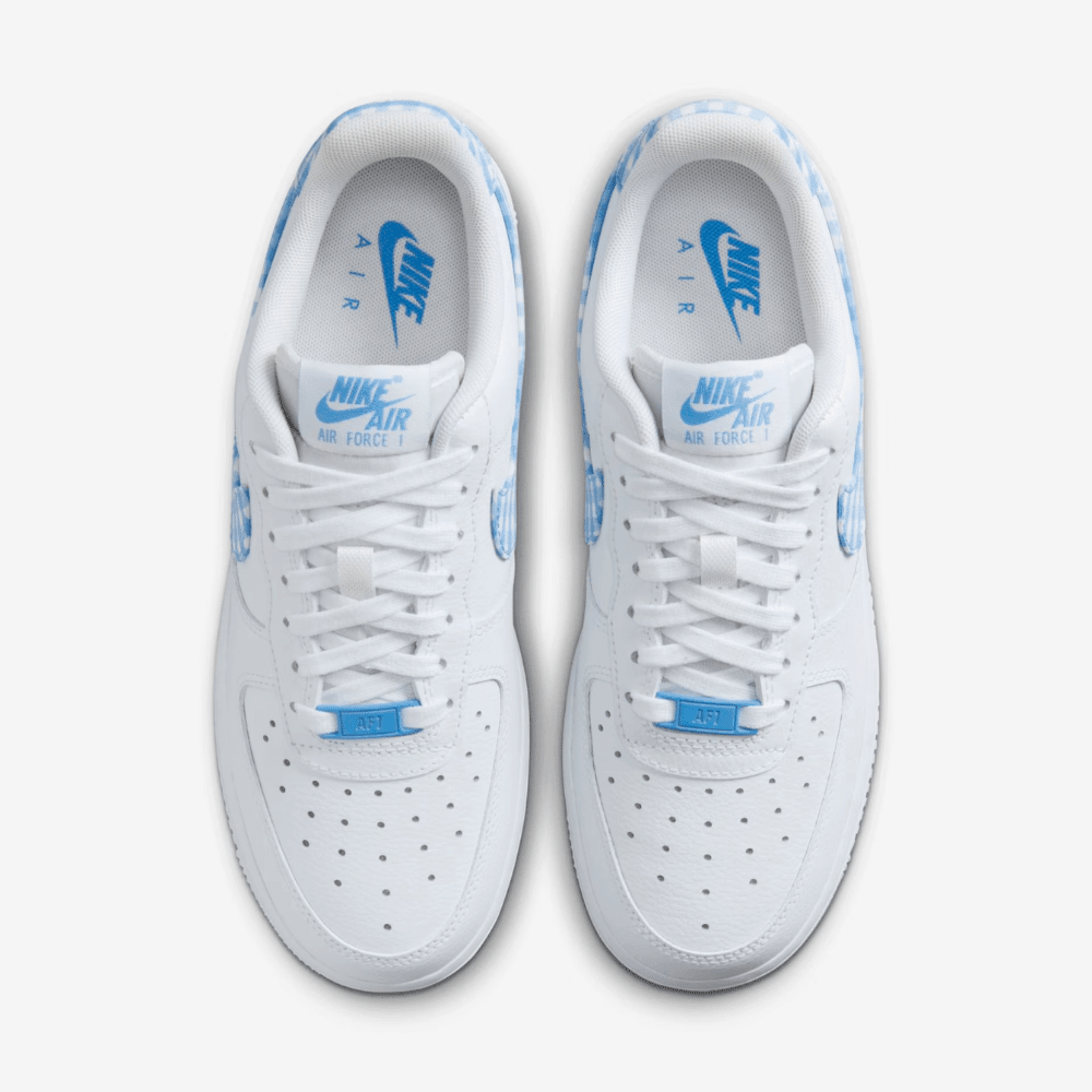 Nike Air Force 1 Low Blue Gingham