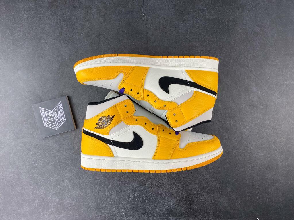 Nike Air Jordan 1 Mid SE Lakers