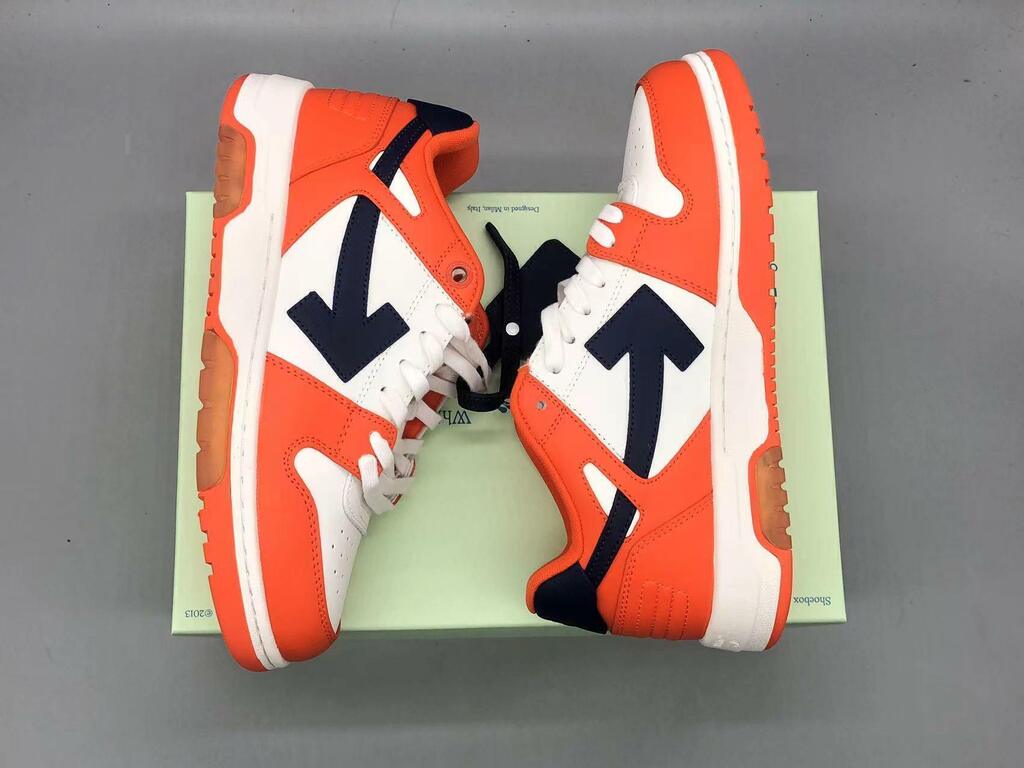 Tênis Off-White White Orange Blue