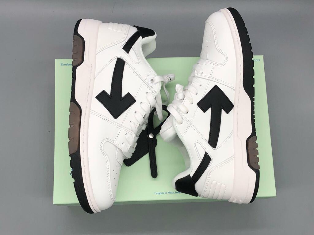 Tênis Off-White 'White Black"