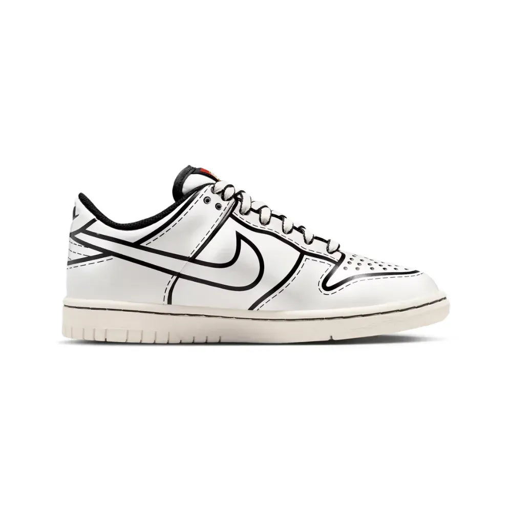 LEGO x Nike Dunk Low GS Sail Black Rush Red