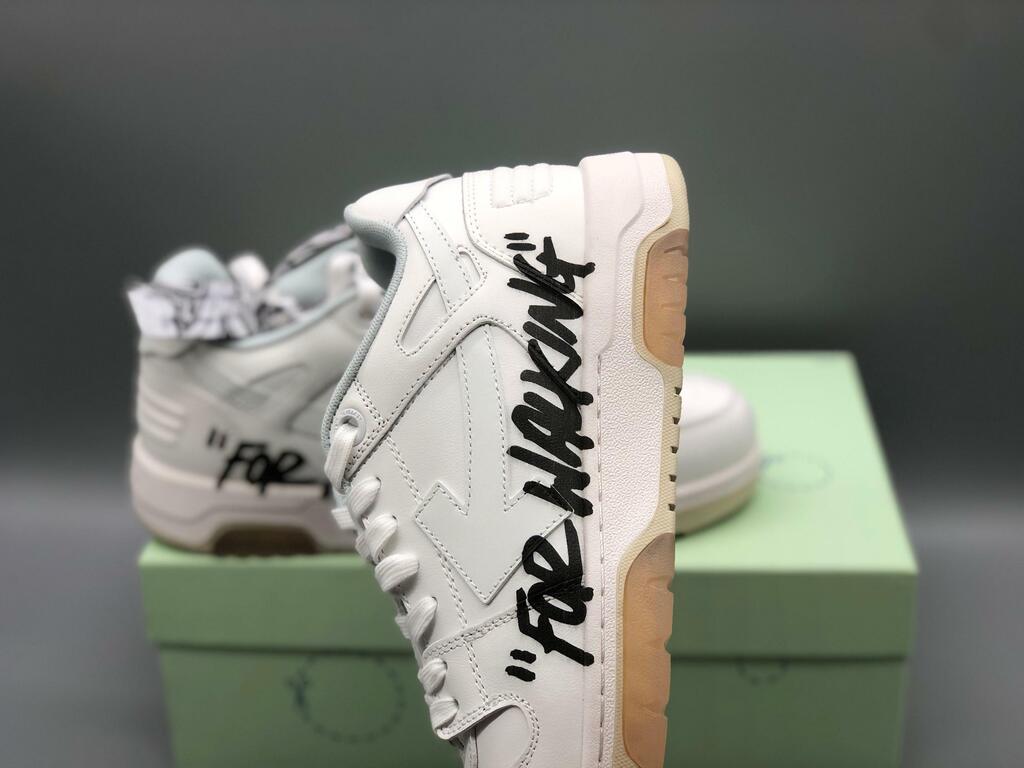 Tênis Off-White For Walking White Black