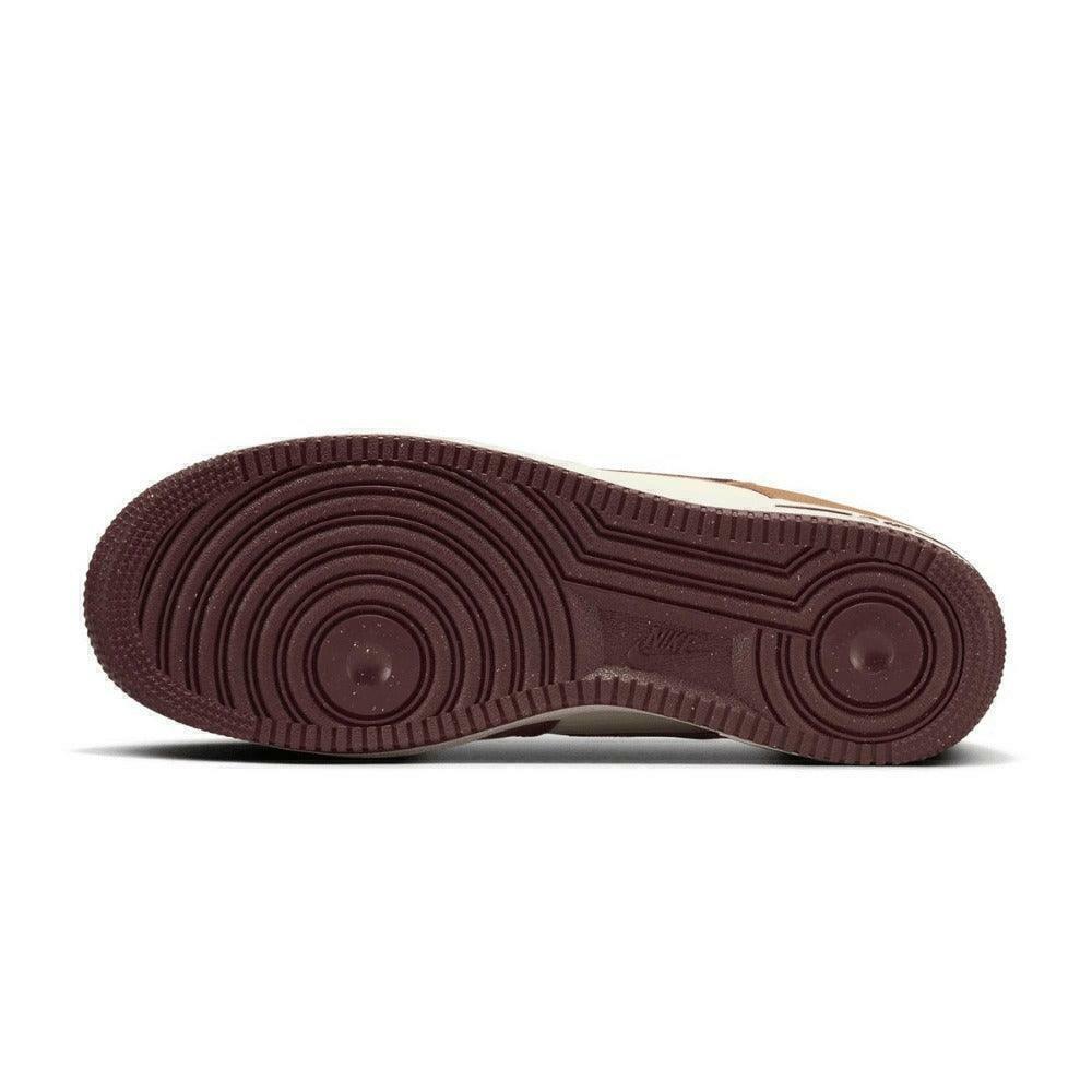 Nike Air Force 1 Low British Tan Burgundy Brush