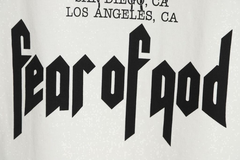 Camiseta Fear Of God Essentials X The Battle Of Los Angeles