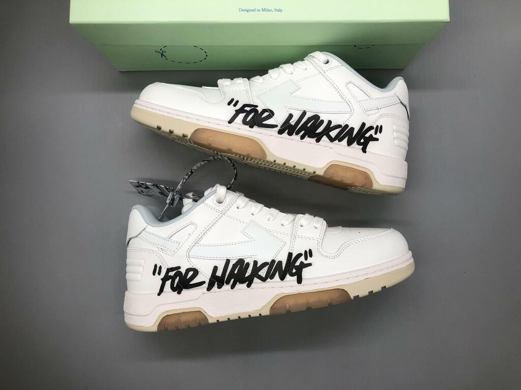 Tênis Off-White For Walking White Black