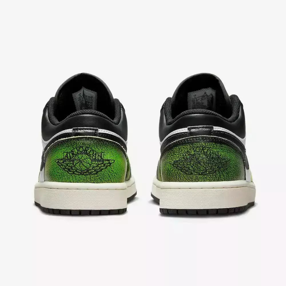 Nike Air Jordan 1 Low Black Electric Green