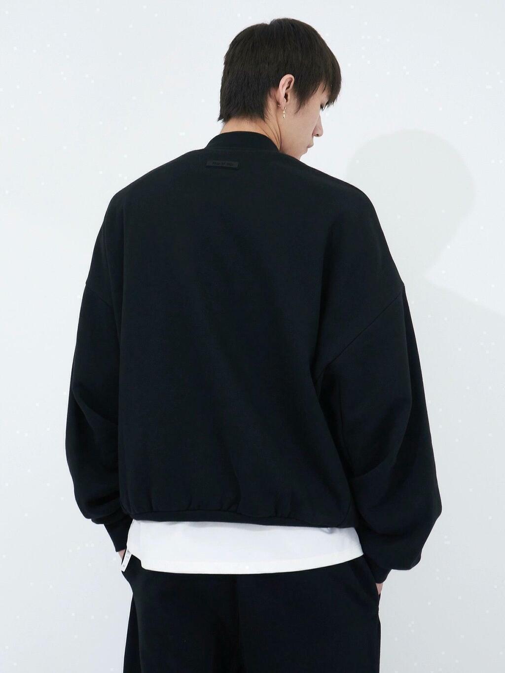 Moletom Crewneck Fear of God Essentials Black
