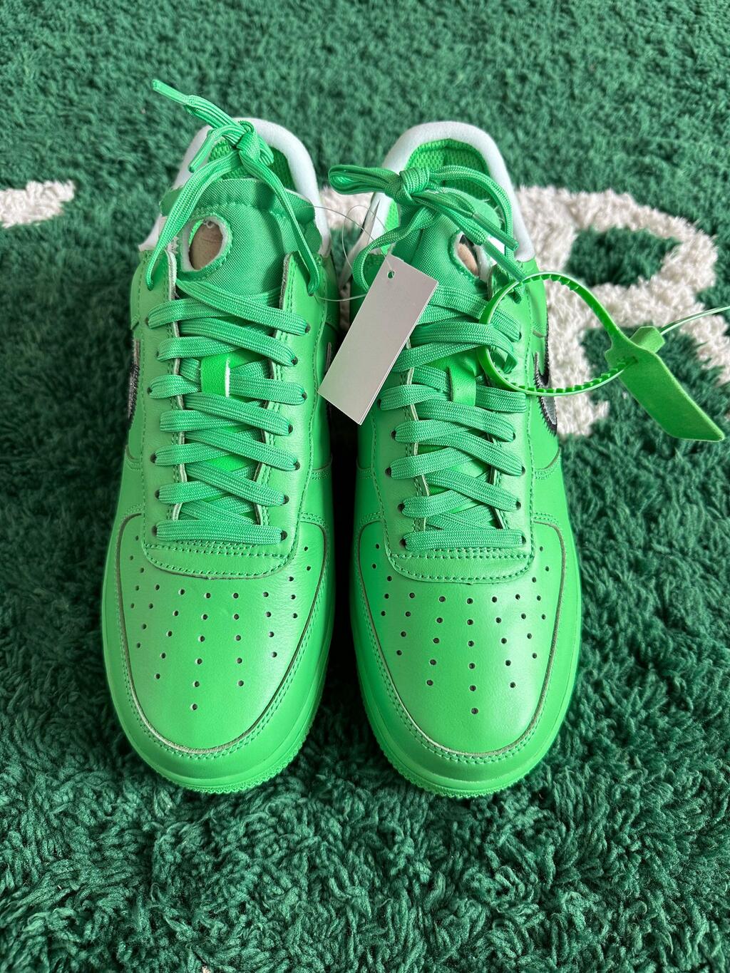 Tênis Nike Air Force 1 Low Off-White Brooklyn Green