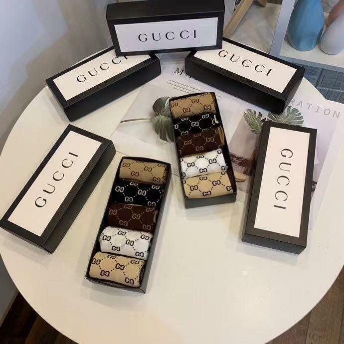Meias Gucci 5 Pares