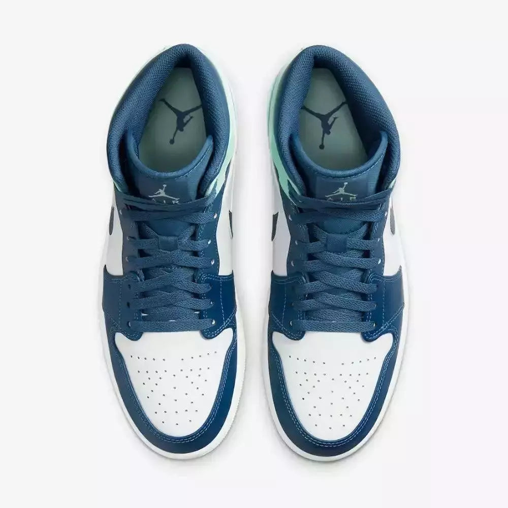 Nike Air Jordan 1 Mid Mystic Navy Mint Foam