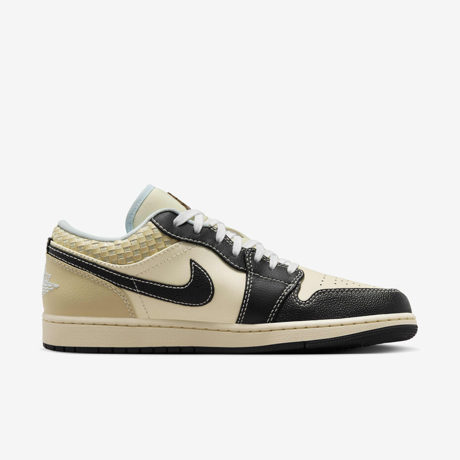 Nike Air Jordan 1 Low SE Coconut Milk Black Muslin
