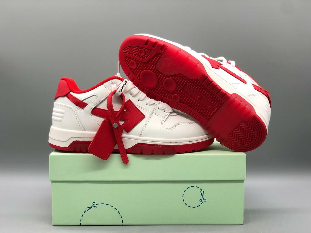 Tênis Off-White White Red