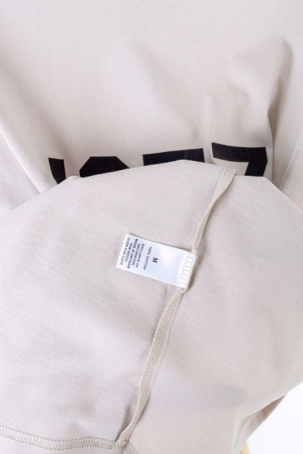 Camiseta Fear Of God Essentials Of Duble Line 1977