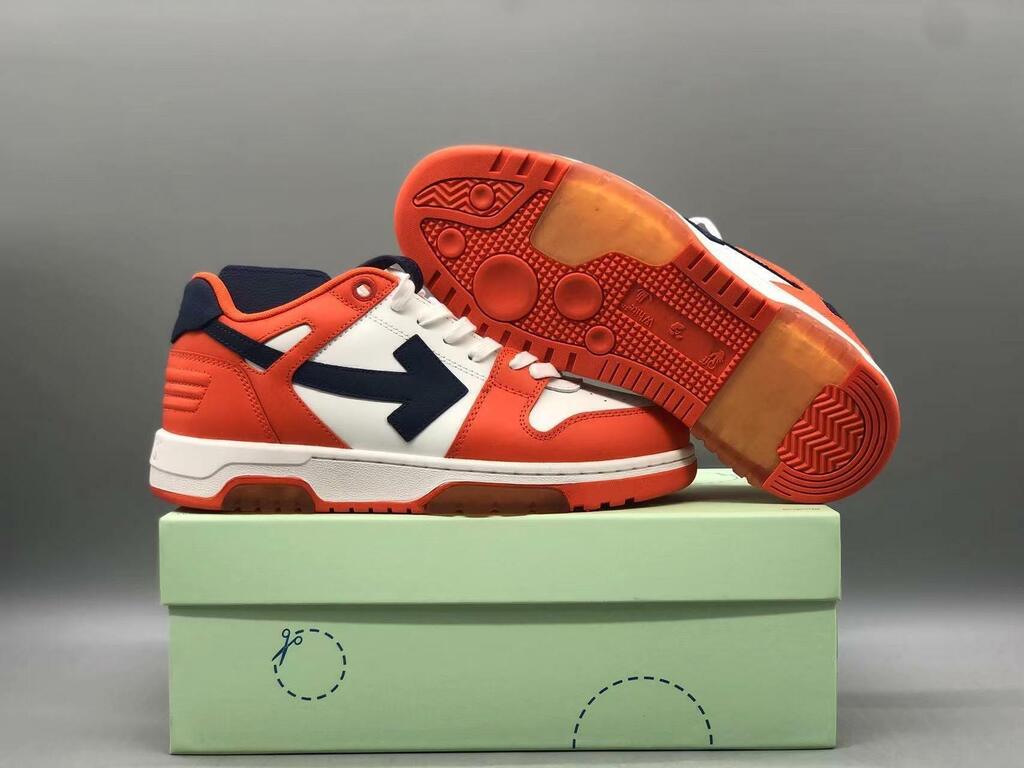 Tênis Off-White White Orange Blue