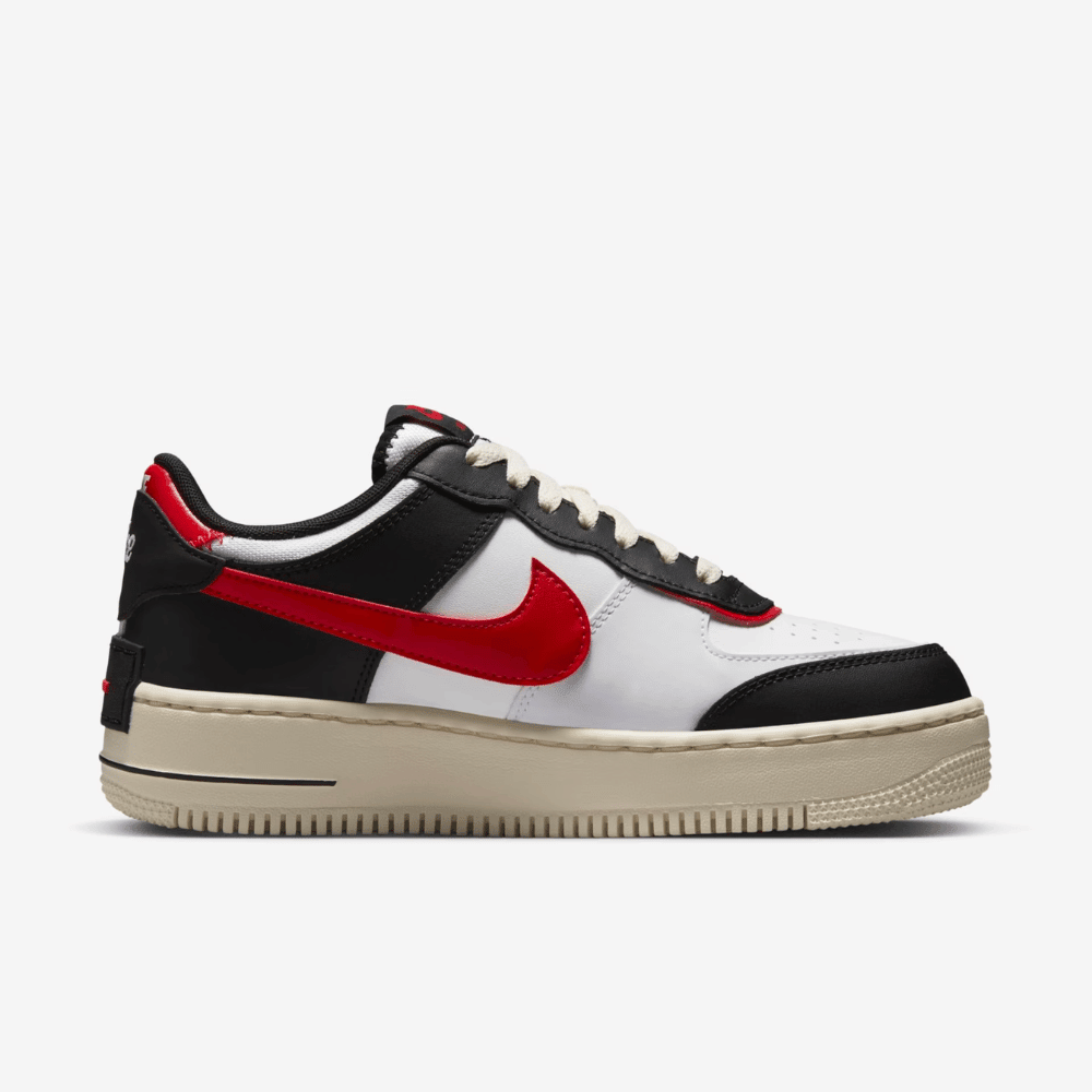 Nike Air Force 1 Shadow Summit White University Red Black