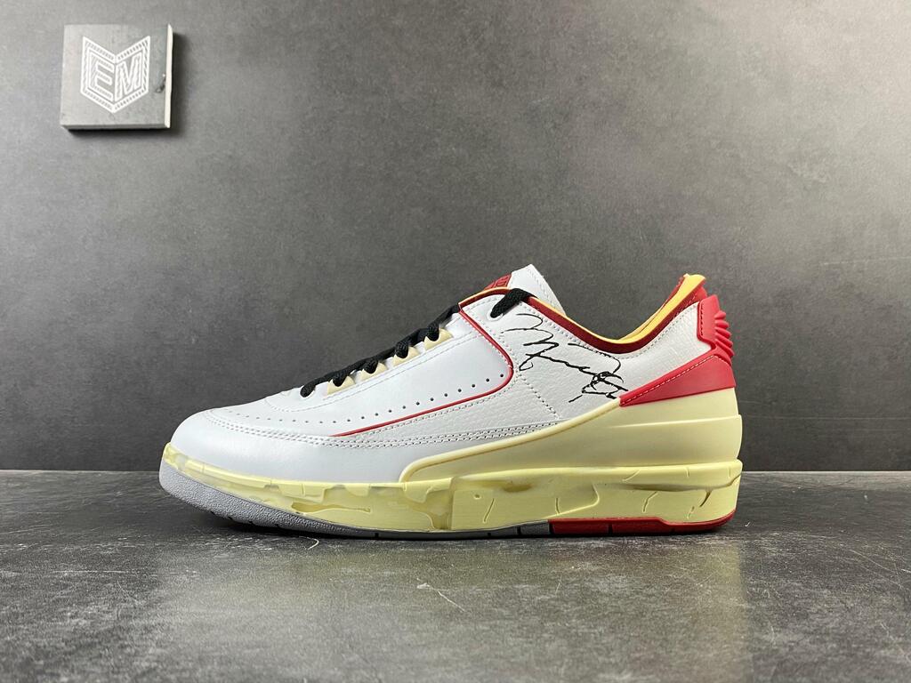 Nike Air Jordan 2 Retro Low SP Off-White White Re
