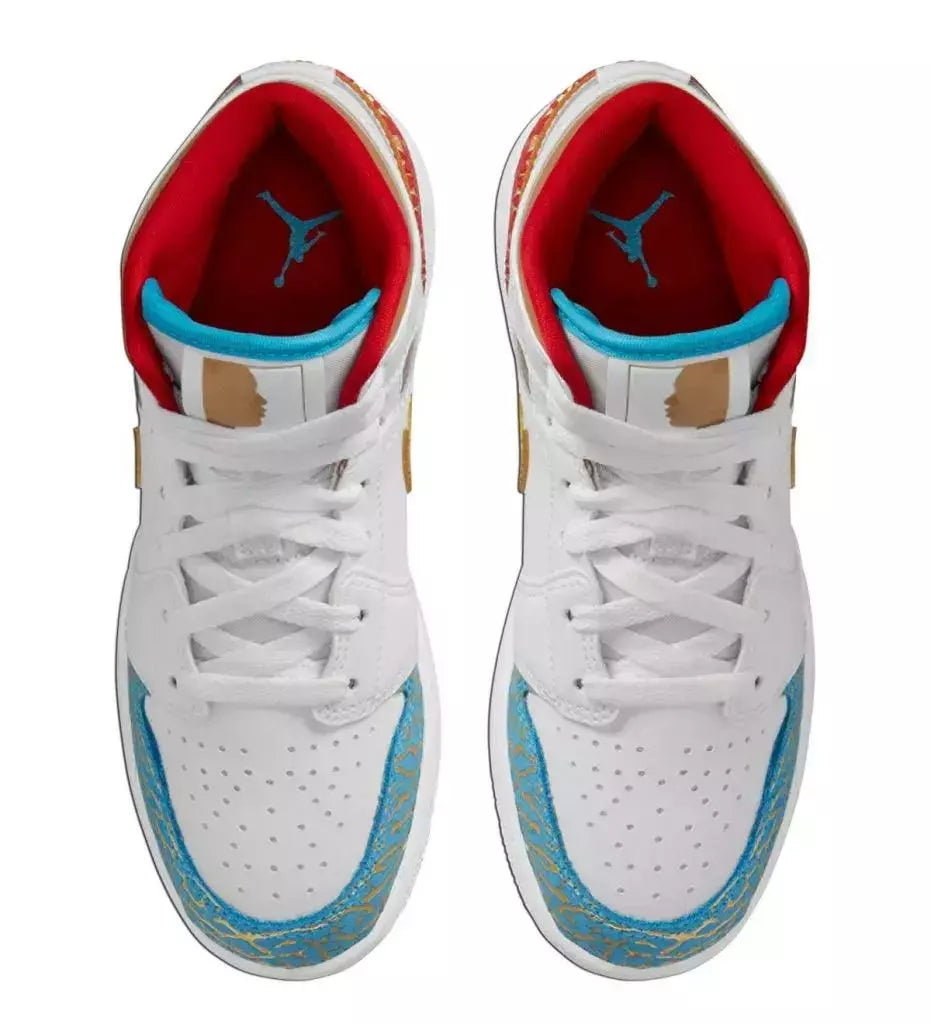 Nike Air Jordan 1 Mid GS UNC to Chicago
