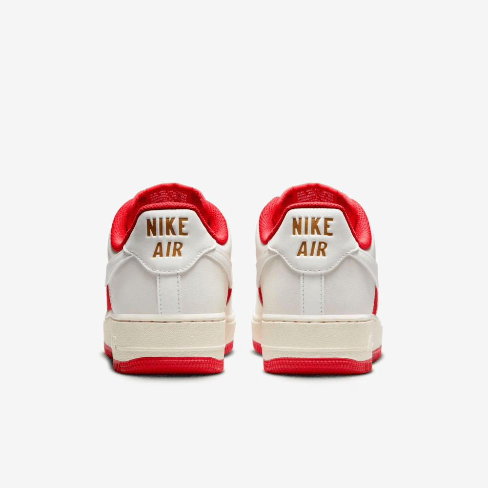 Nike Air Force 1 Low Sail University Red