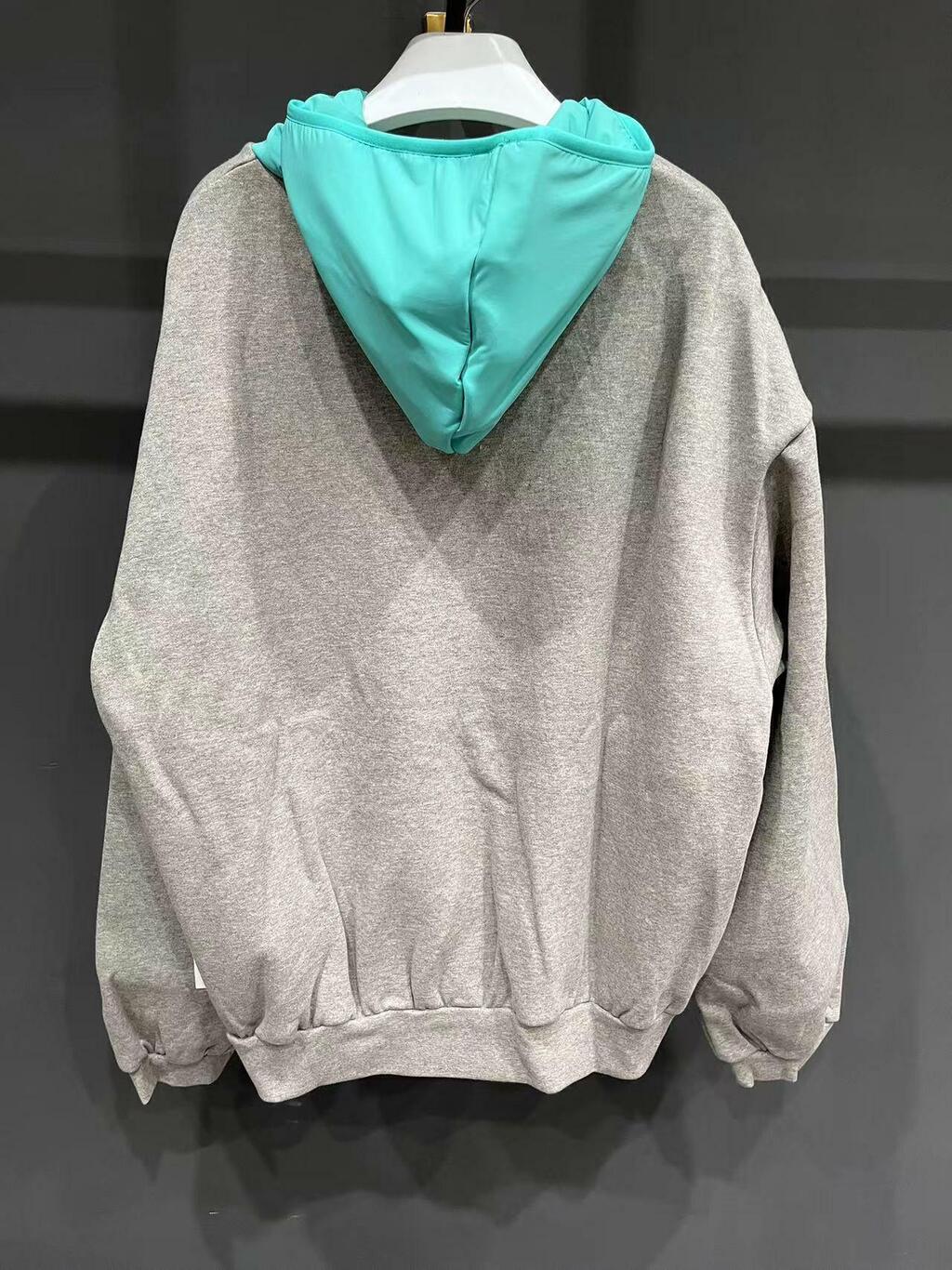 Moletom Fear of God Essentials Hoodie Light Heather Grey Nylon