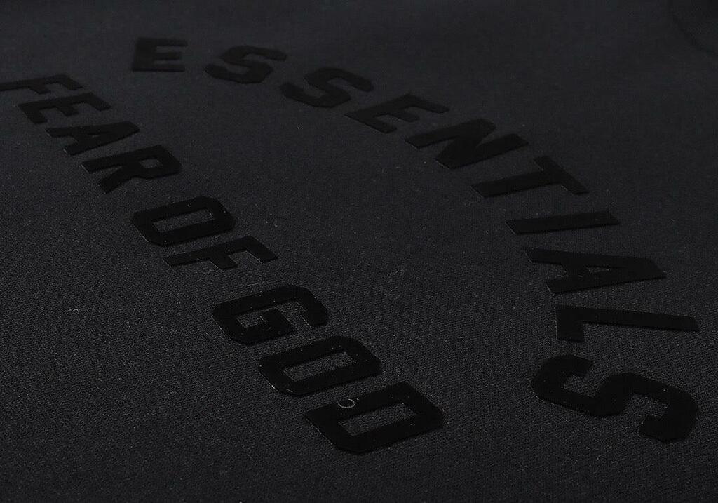 Moletom Crewneck Fear of God Essentials Black