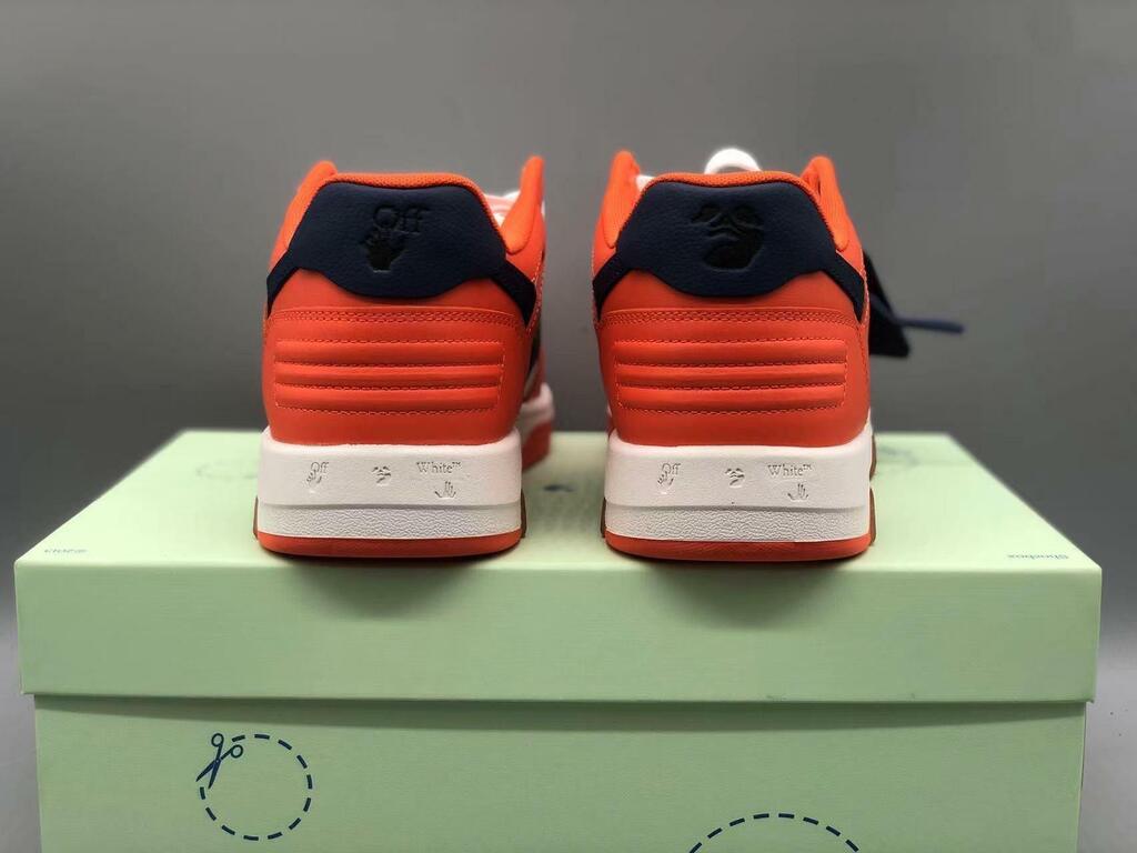 Tênis Off-White White Orange Blue