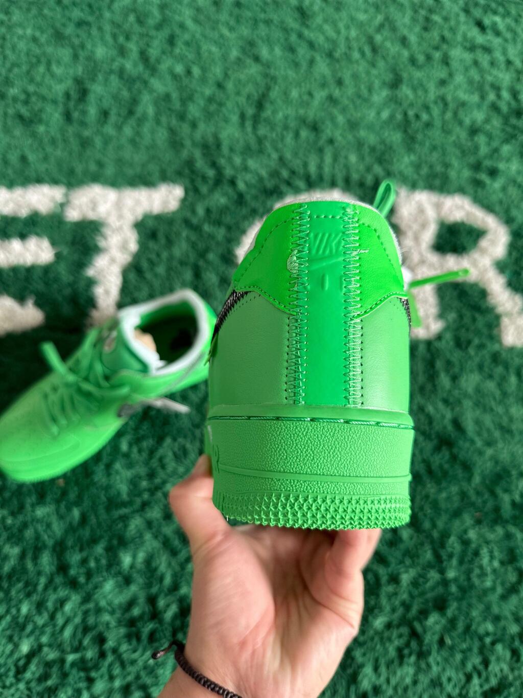 Tênis Nike Air Force 1 Low Off-White Brooklyn Green