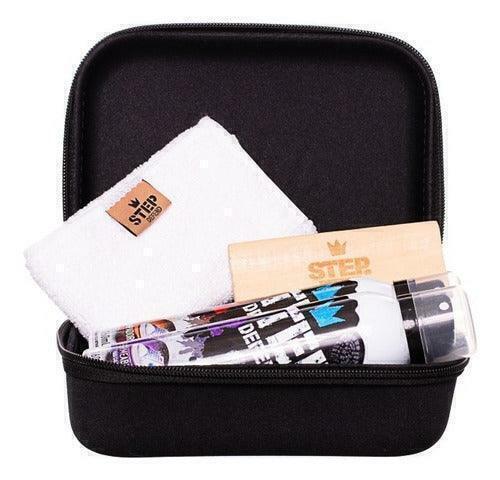 Kit Luxo Limpeza E Impermeabilização De Tênis Step Defend