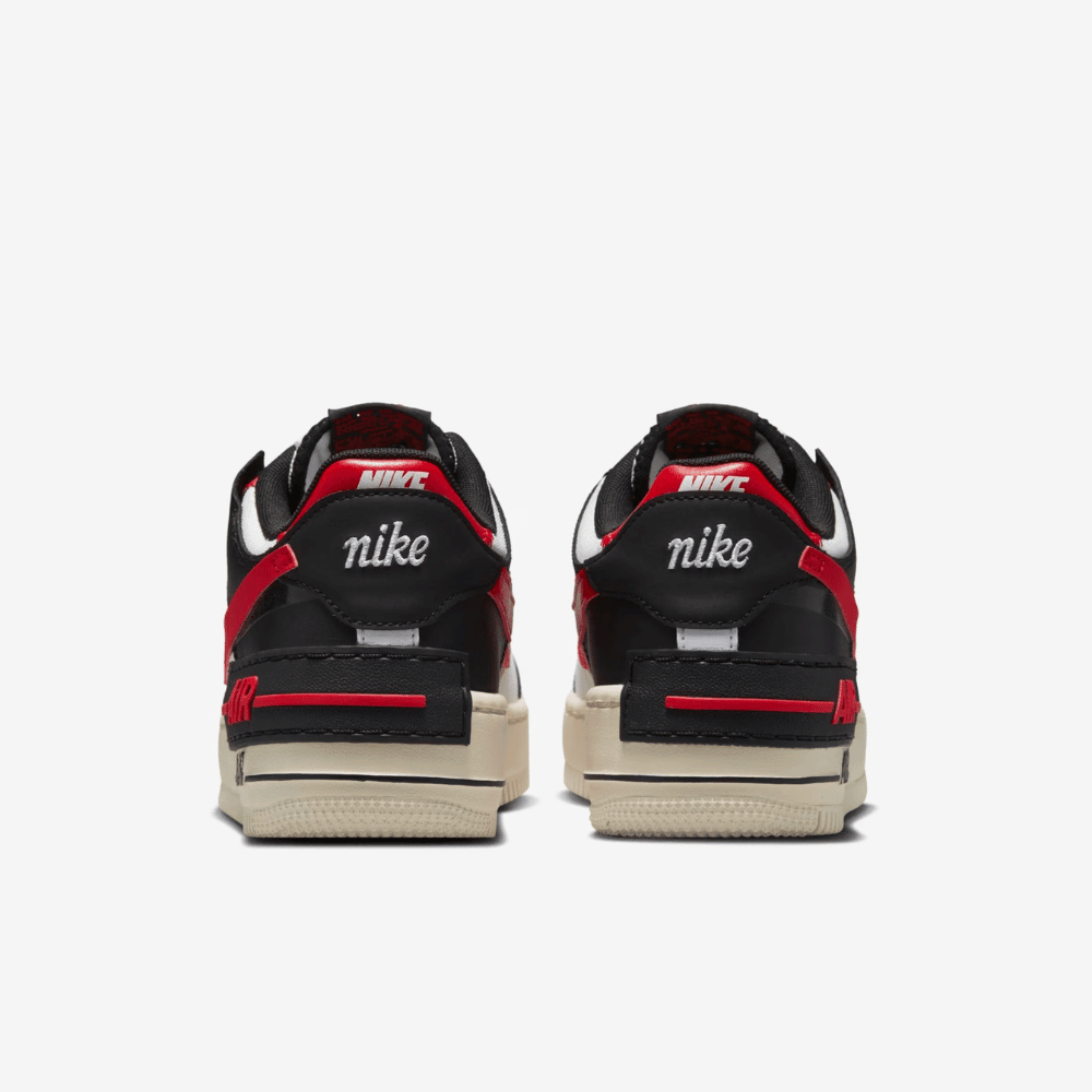 Nike Air Force 1 Shadow Summit White University Red Black