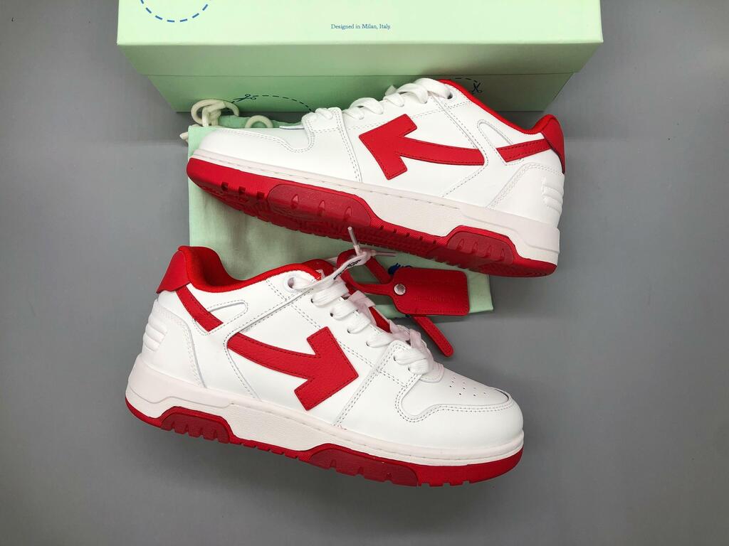 Tênis Off-White White Red