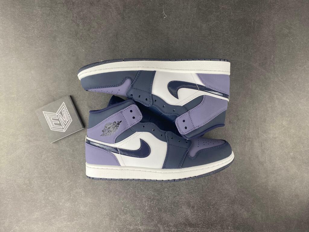 Nike Air Jordan 1 Mid Obsidian Sanded Purple