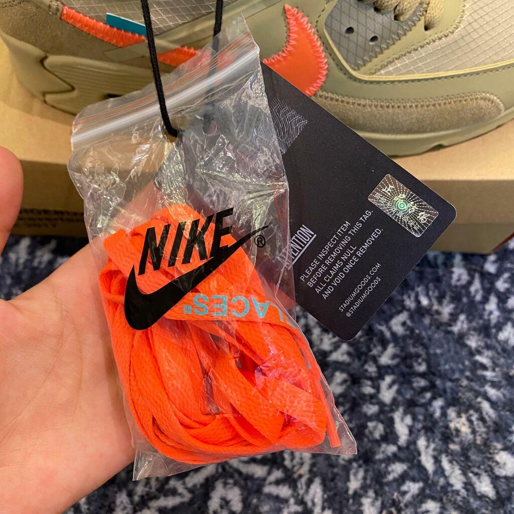 Tênis Nike Air Max X Off White 'Desert Ore"