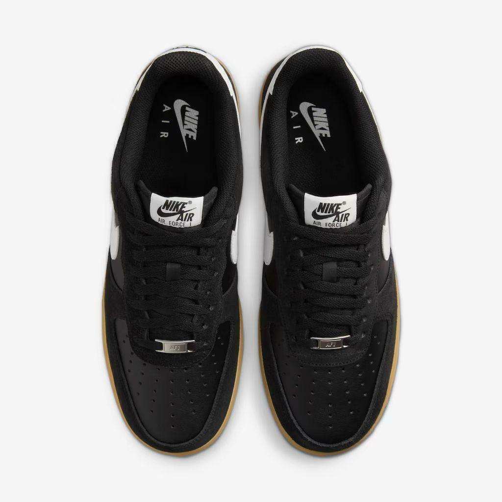 Nike Air Force 1 Low Black Summit White Gum