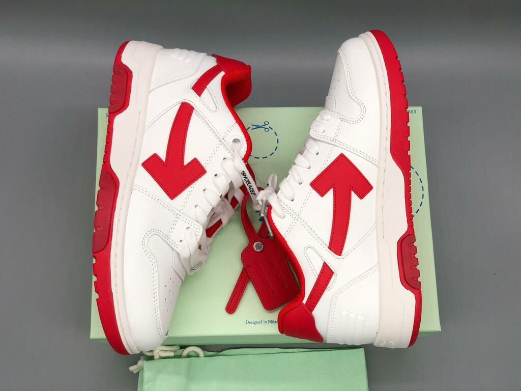Tênis Off-White White Red