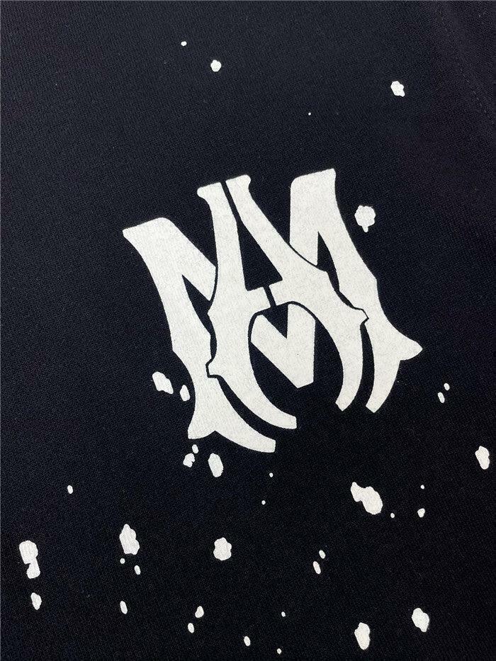Amiri Bandana B-Ball Hoodie “BlackGrey”