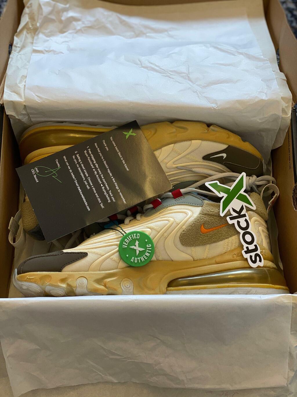 Nike Air Max 270 React Cactus Jack "Travis Scott"