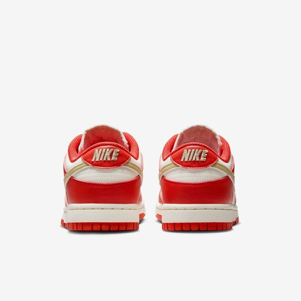 Nike Dunk Low Light Crimson & Team Gold
