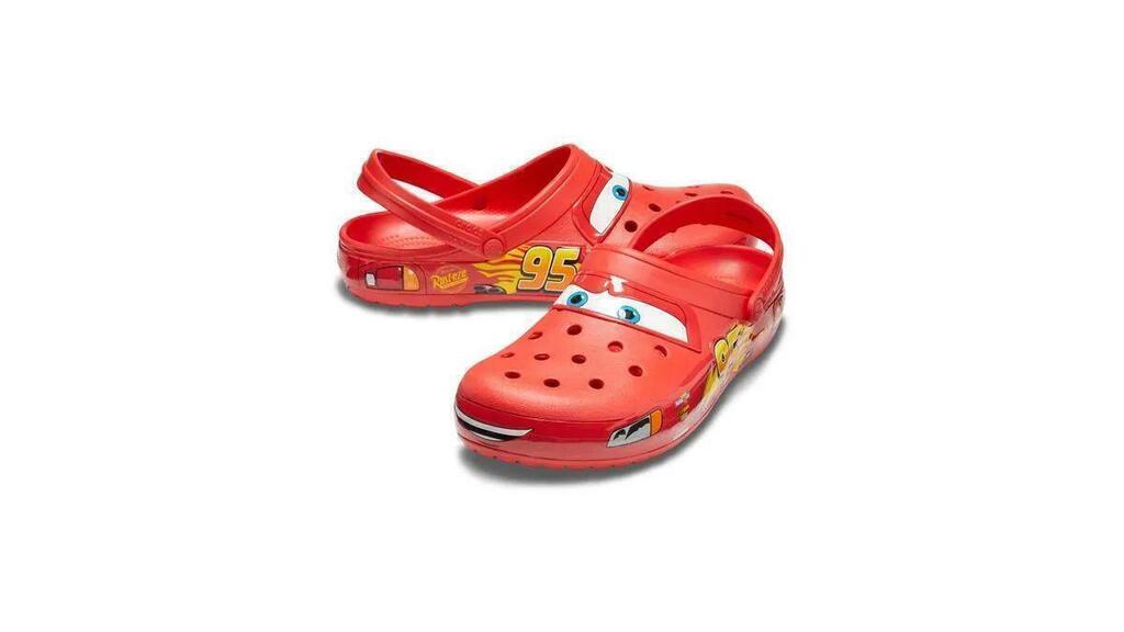 Sandália Crocs Lights Lightning McQueen Clog