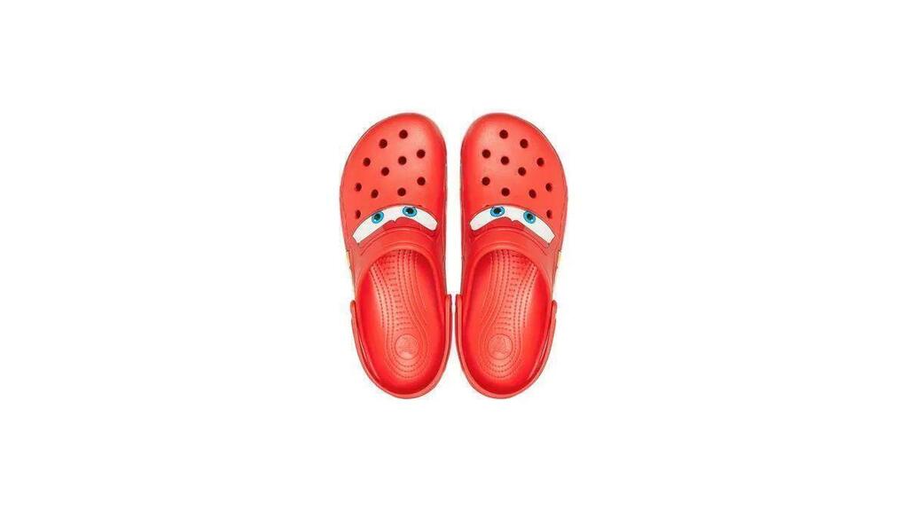 Sandália Crocs Lights Lightning McQueen Clog