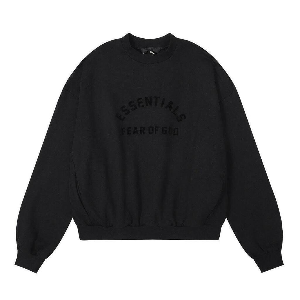 Moletom Crewneck Fear of God Essentials Black