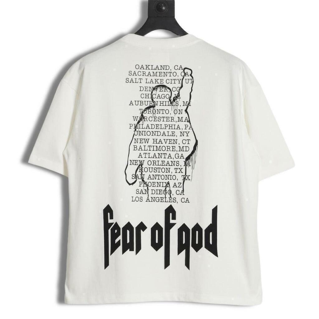 Camiseta Fear Of God Essentials X The Battle Of Los Angeles