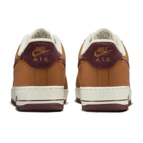 Nike Air Force 1 Low British Tan Burgundy Brush